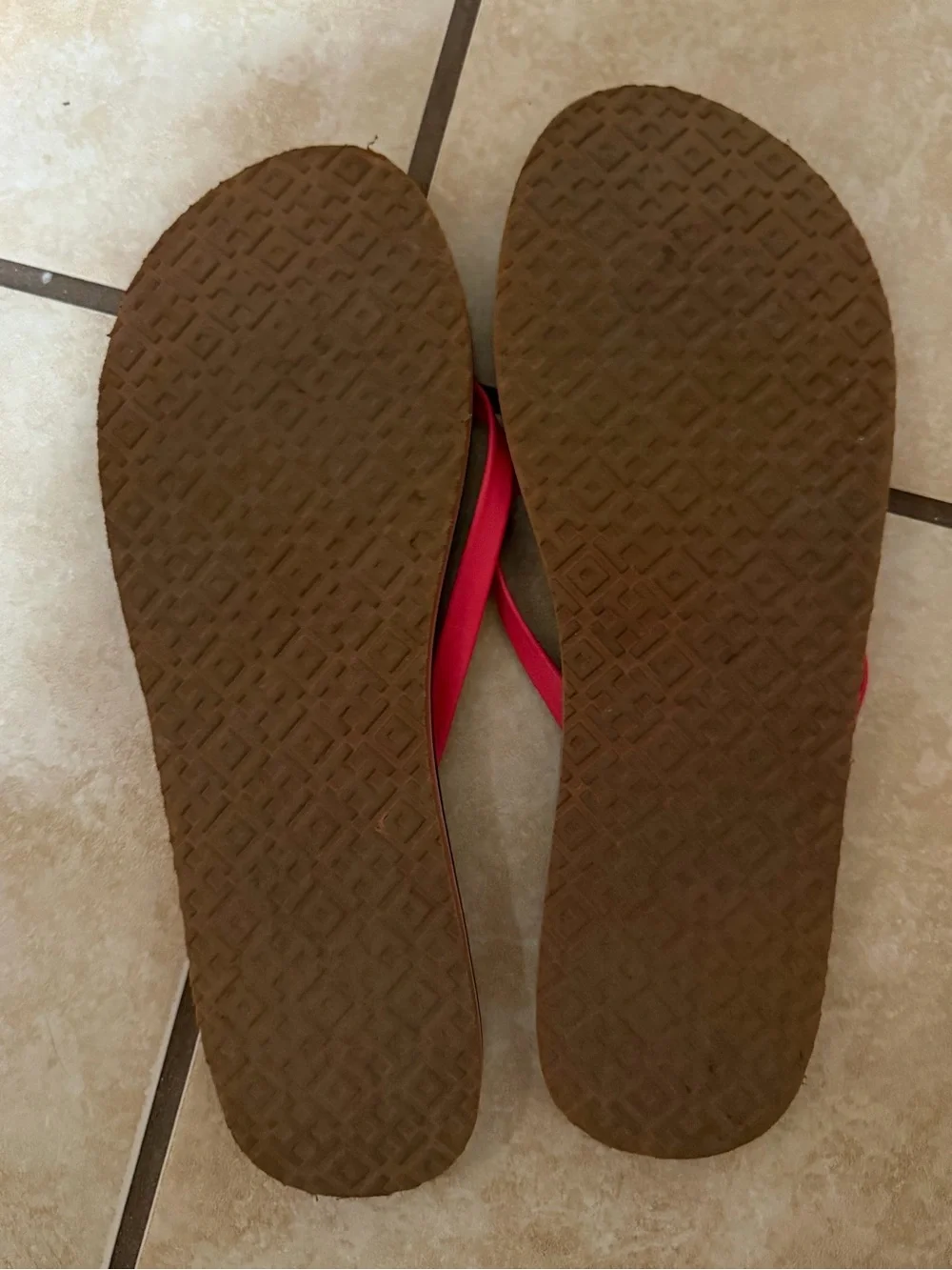 Tory Burch flip flops size 9